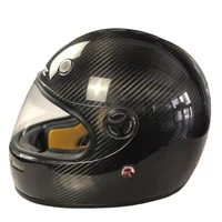new design best selling high protection fashion and warmth 12k carbon fiber full face protective helmet