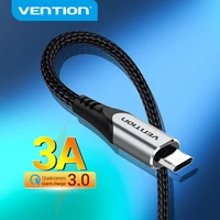 Vention Reversible Micro USB Cable for Xiaomi Redmi Note Plus USB Data Wire for Samsung Fast USB Charger Mobile Phone