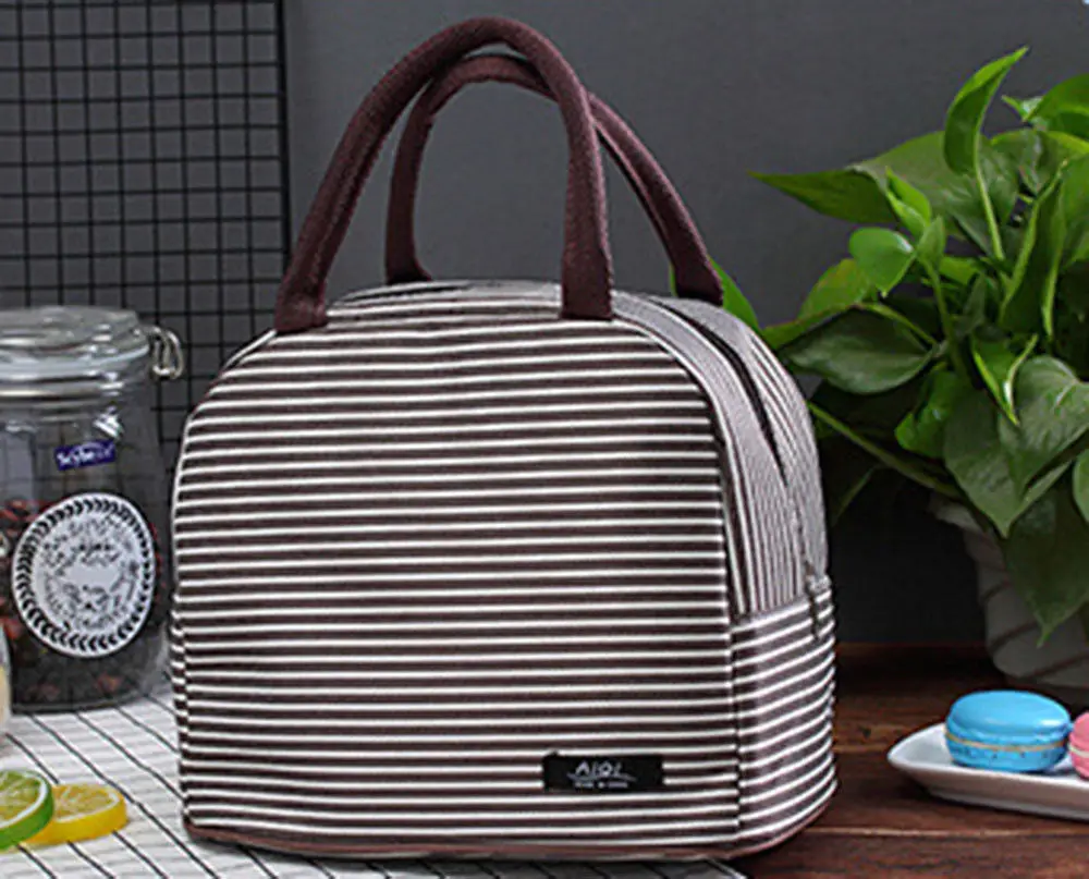 Популярный модный женский портативный теплоизолированный Ланч бокс чехол для