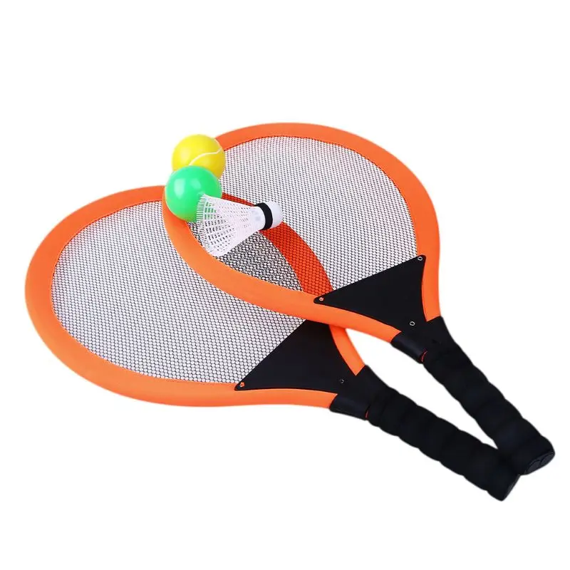 

Kids Badminton Tennis Racket Outdoor Sport Toy Light Weight Racket with 3 Balls Badminton Set for Kids