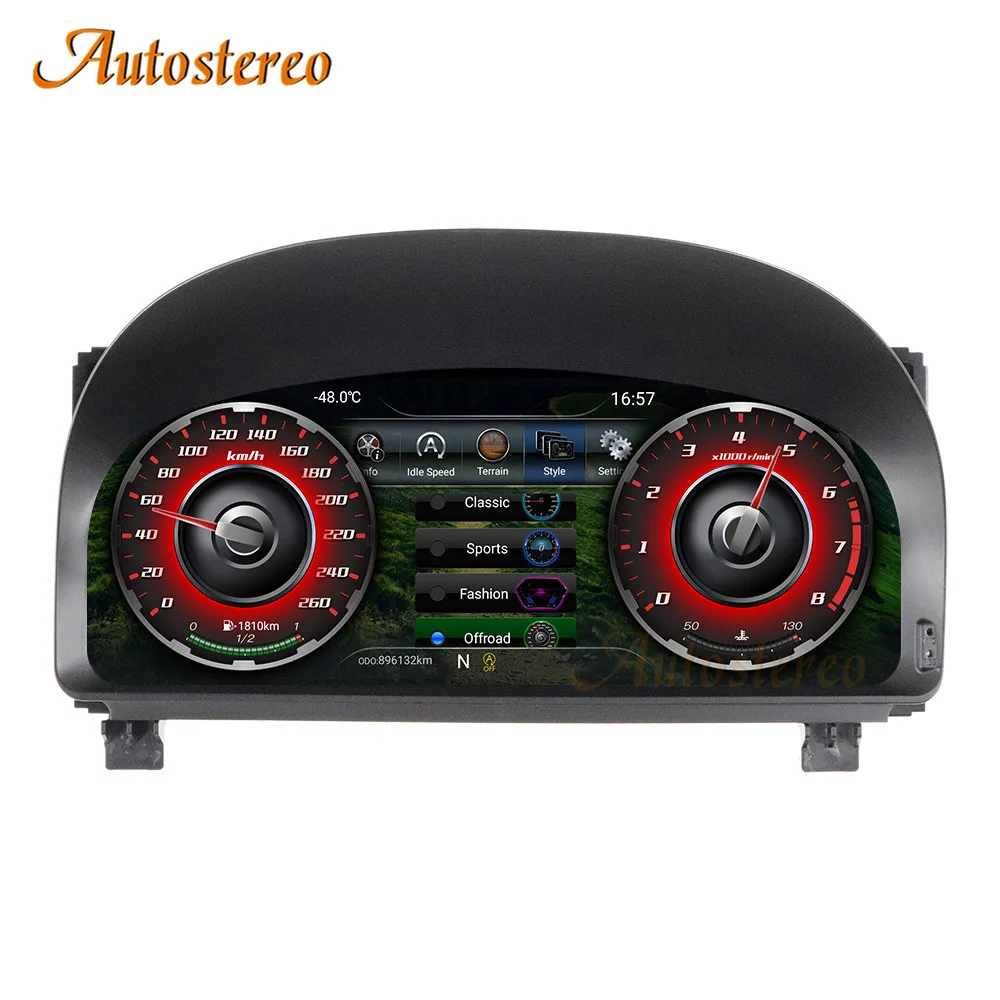 

Android 9.0 Digital Cluster Virtual Cockpit For Toyota Alphard Vellfire 20 2007-2014 Display Multimedia Player Speed Screen IPS