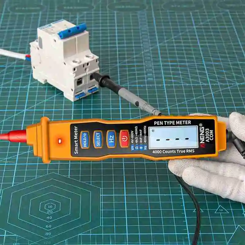 

Aneng A3003 Pen-type Smart Digital Multimeter Automatic Voltage Capacitanc Tester Identification Tool Resistance N8C8