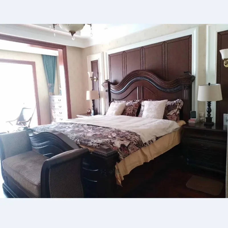 Мебель для спальни в американском стиле большая кровать GF30.1 |