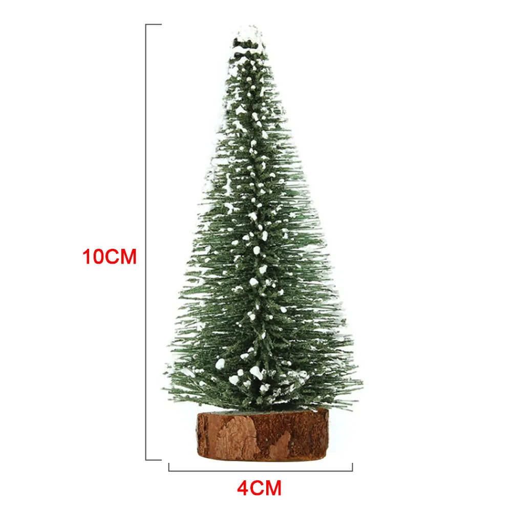 Рождественская елка Санта Клауса домик для путса мини пластик 10 шт.