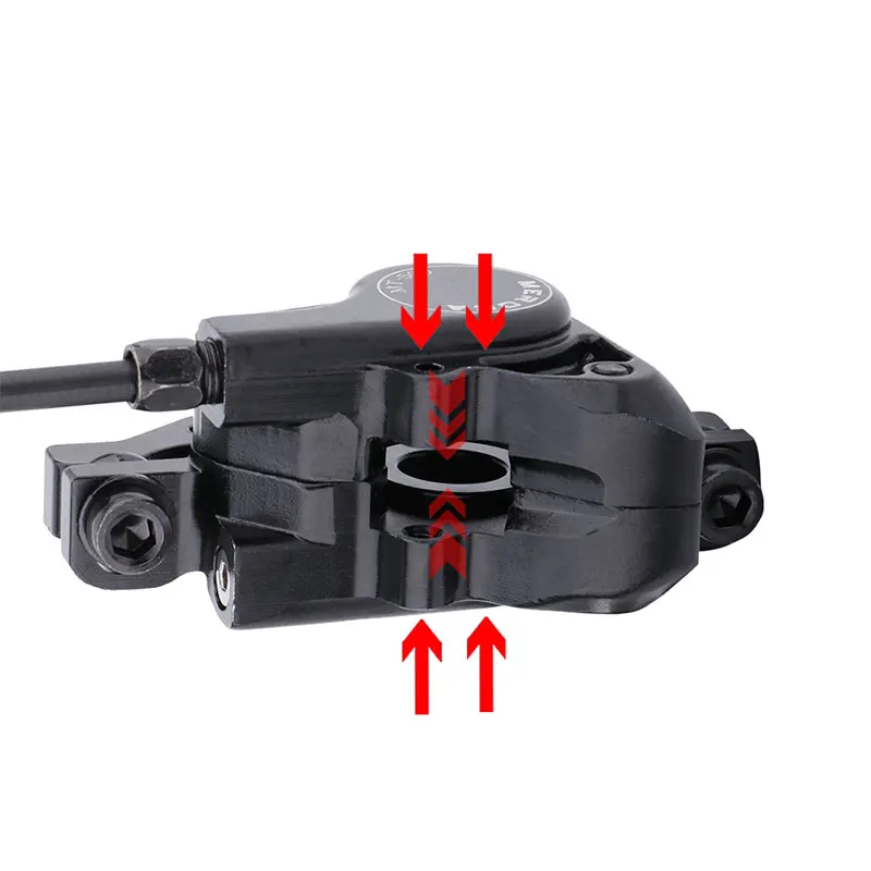 MEROCA MTB Oil Disc Brake Aluminum alloy 160mm Rotor MT500 Left Rear Right Front 2 Piston Bicycle Hydraulic Brake
