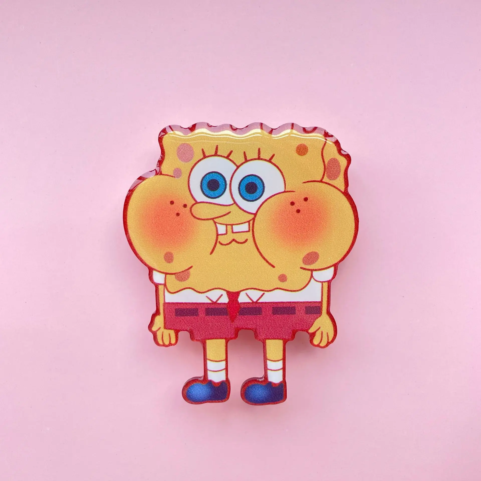 Держатель кольцо для телефона Губка Боб Квадратные Штаны iPhone Samsung Huawei Xiaomi Патрик