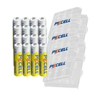 16 шт., аккумуляторные батарейки PKCELL AAA 1000 мА  ч, 1,2 В, никелево-металлогидридные батарейки aaa для пульта дистанционного управления, игрушечный микрофон для камеры