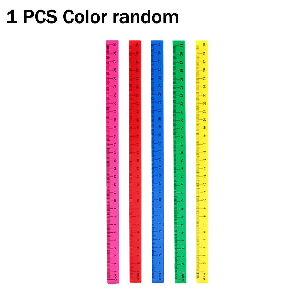 

1PC Whiteboard Blackboard Measuring Magnetic Ruler Office And Straightedge Drawing Appliances Tools Educational O2E2