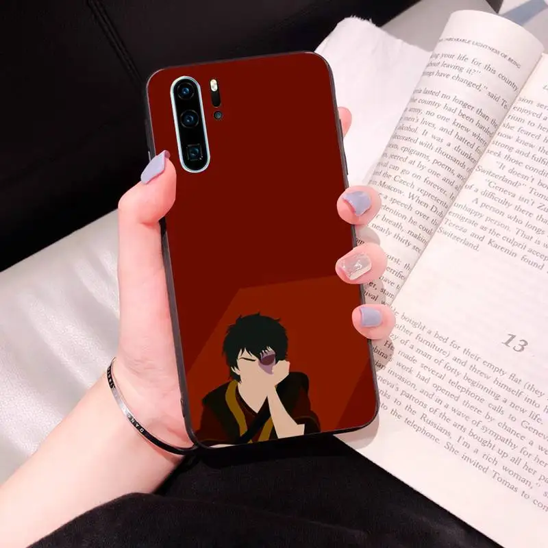 

Avatar the Last Airbender Phone Case Black Cover For Huawei P10/20/30/40/20Pro/30Pro/30Lite/40Pro NOVA3/3E/3i/7SE Cases