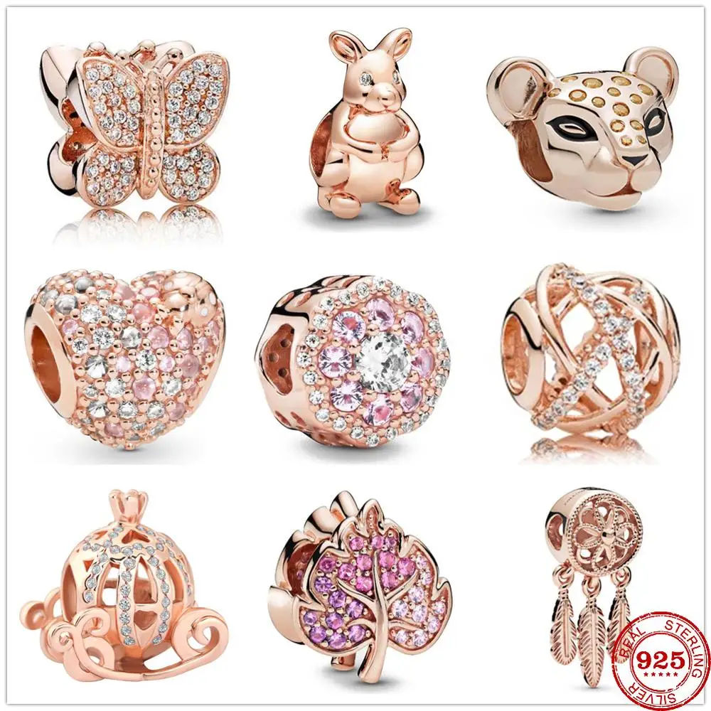 Подлинный оригинальный 925 стерлингового серебра Шарм Подвеска Ловец снов