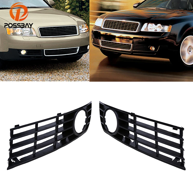 Автомобильный передний бампер posbay передняя решетка гриль противотуманный