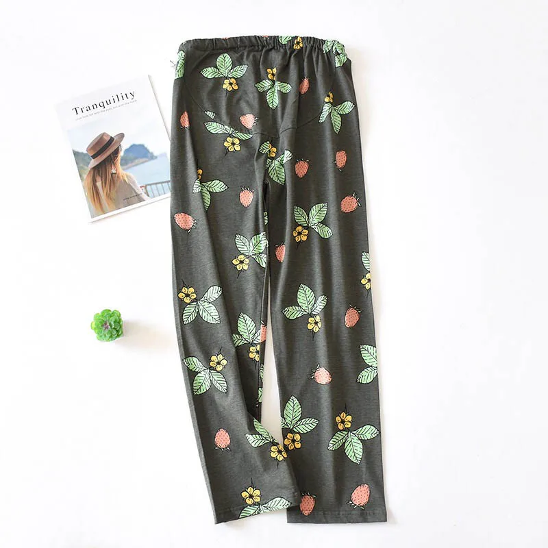 Весенне-осенние Хлопковые женские брюки в Корейском стиле свободные