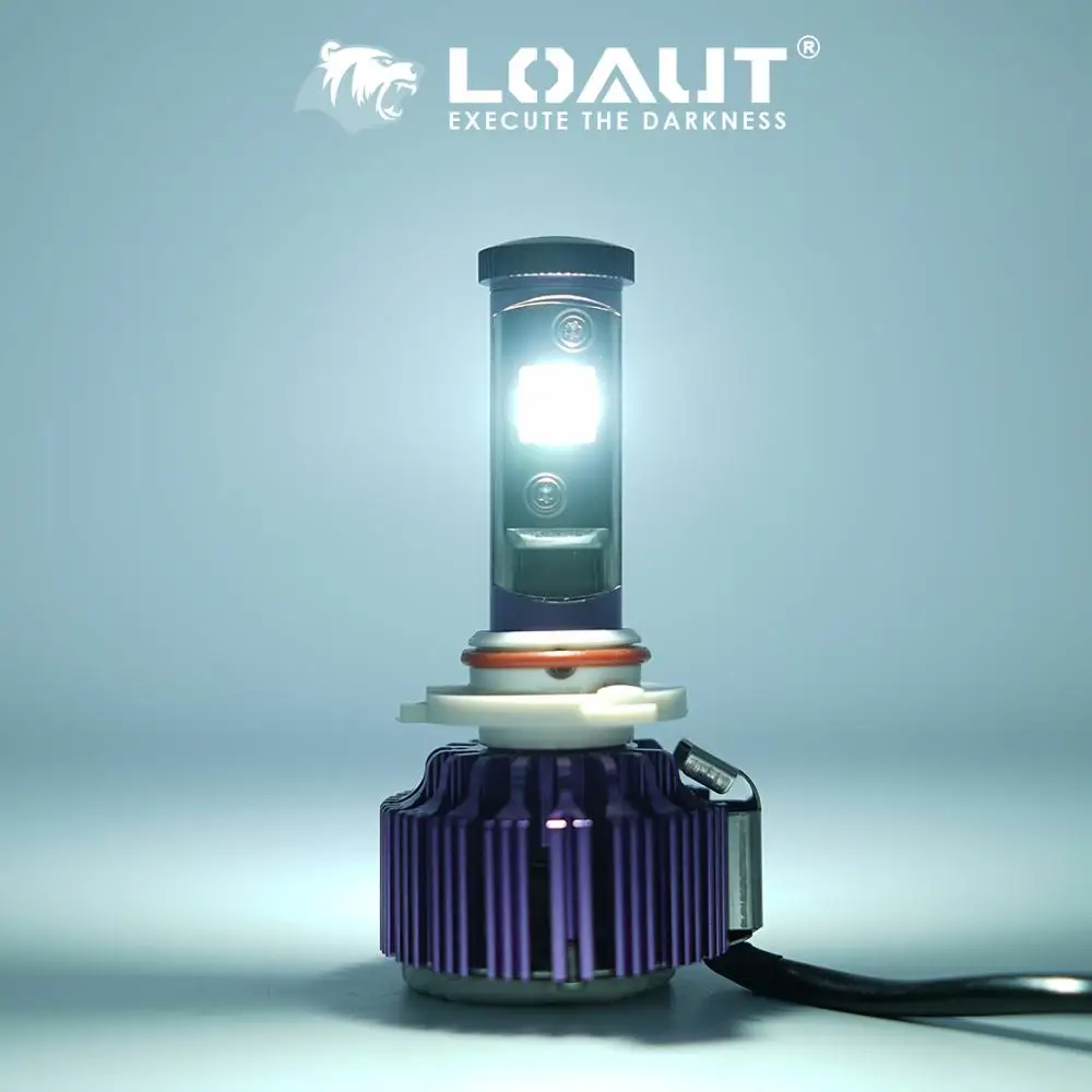LOAUT супертурбосистема светодиодный 24V 12V H1 светодиодный фар автомобиля H8 H9 H11 9005 9006 HB3 HB4 помощи при парковке лампа 12000lm 80 Вт со светодиодными кристаллами для XHP70 лампы