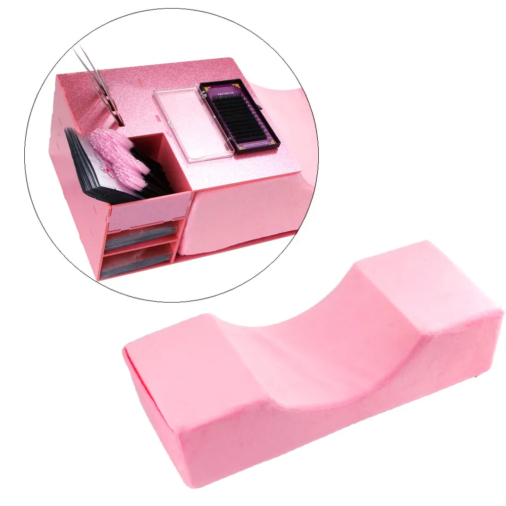 Подушка с эффектом памяти для наращивания ресниц|Накладные ресницы| |