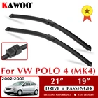 KAWOO Щетка стеклоочистителя переднего автомобиля лезвия для Фольксваген Поло 4 MK4 2002 - 2005 лобовое стекло Автомойка окна 21 