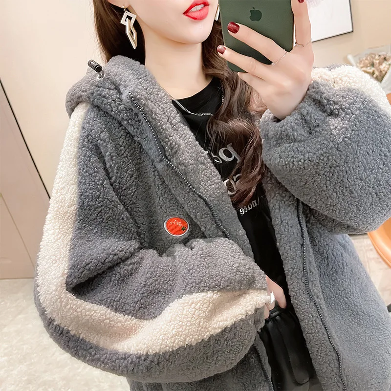 

Hoodies 2021 Winter Fashion Streewear Harajuku Solid color Women Kawaii Clothes Loose Korean Style Sweatshirt