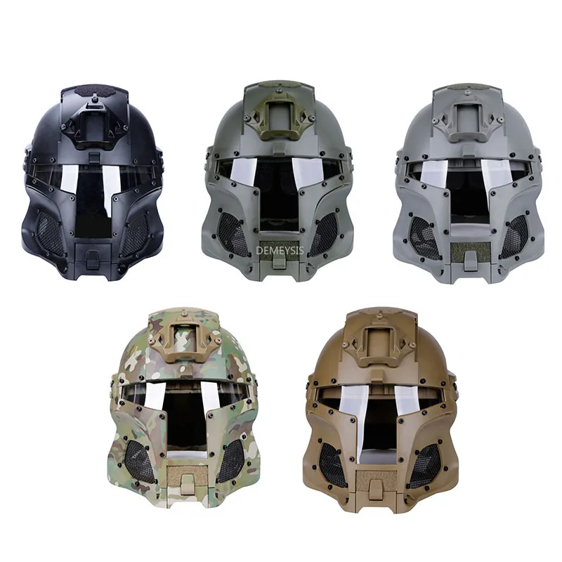 Тактический шлем военные армейские защитные шлемы для страйкбола полное