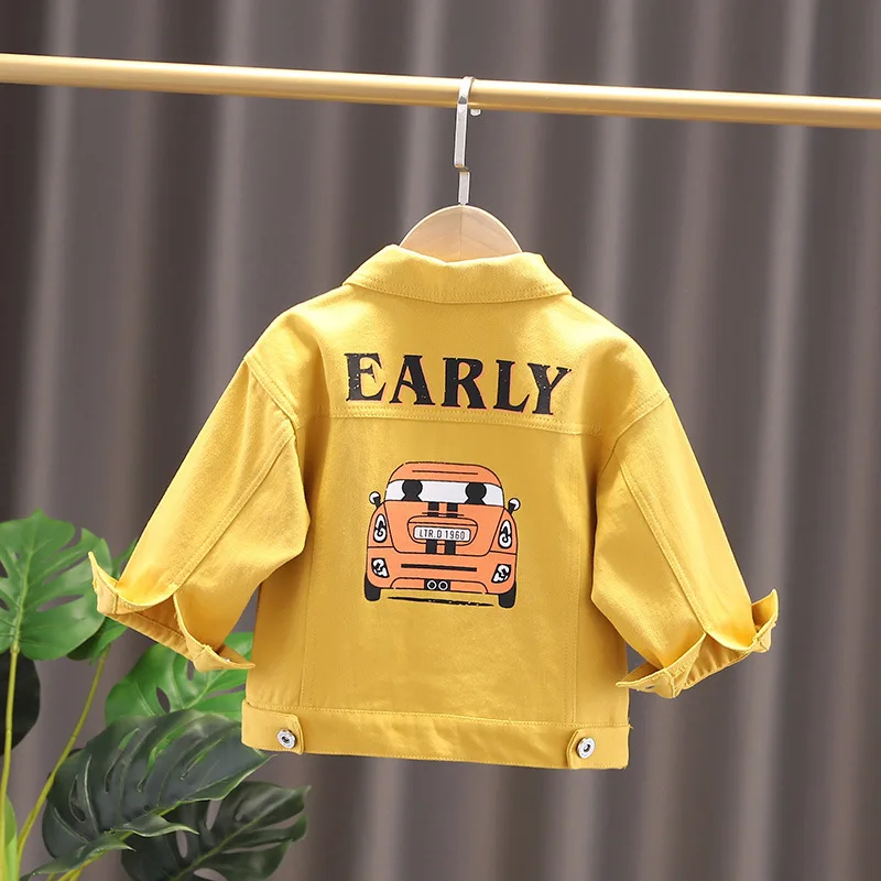 

Fashion Children's Baby Windbreaker Jacket for Boy Spring Autumn Kid Boys Parka Kids Child Trench Coat Girl Cotton Jackets