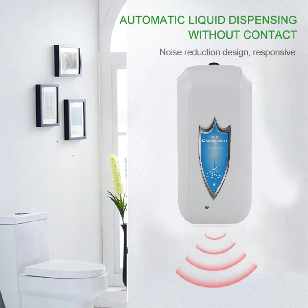 Настенный автоматический дозатор жидкого мыла 1200 мл | Обустройство дома