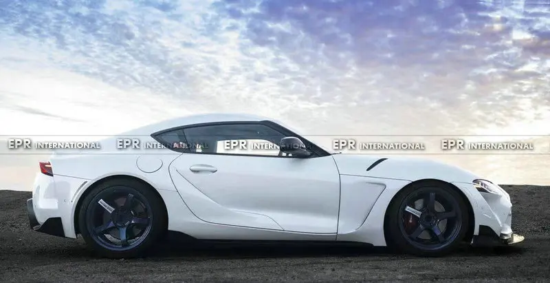 Автомобильные аксессуары из стекловолокна для TOYOTA Supra A90/A91 EPA Style FRP переднее крыло