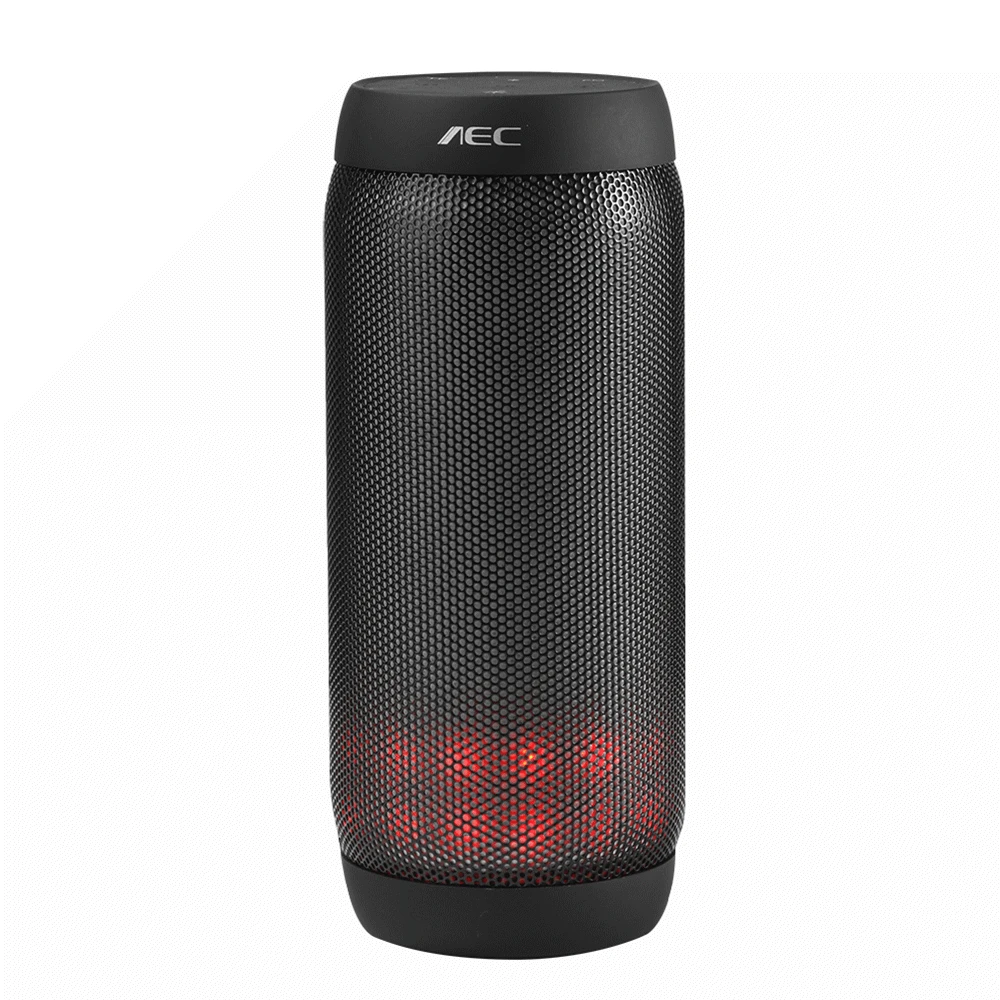 

Bluetooth speaker portable waterproof bass column outdoor subwoofer 8D surround speaker TF card/AUX/FM radio/call