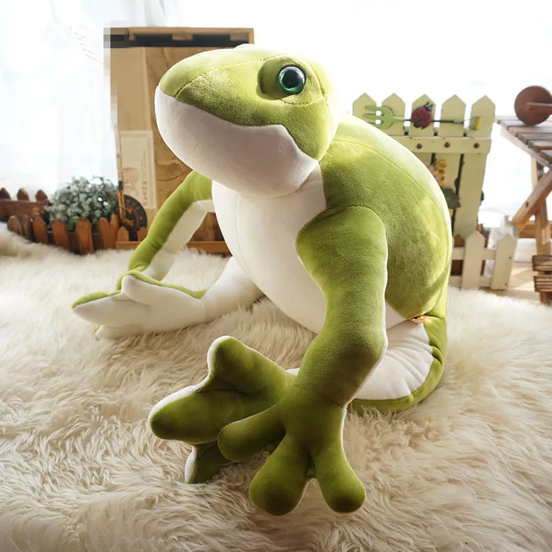 Dorimytrader Новая симпатичная мягкая 70cm большая животная игрушка лягушки 28 ''