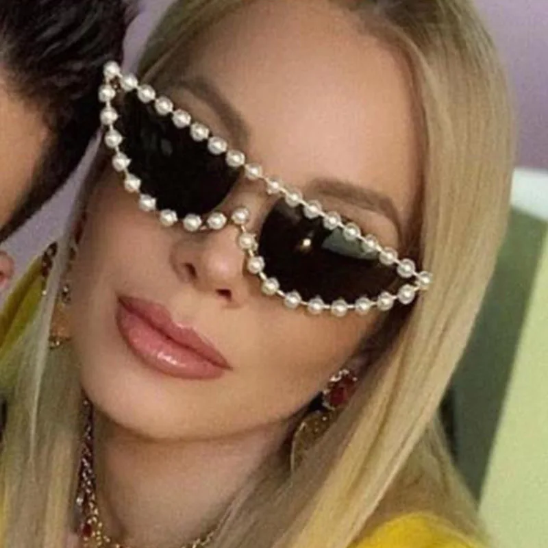 Модные новые солнцезащитные очки кошачий глаз женские Роскошные Алмазные