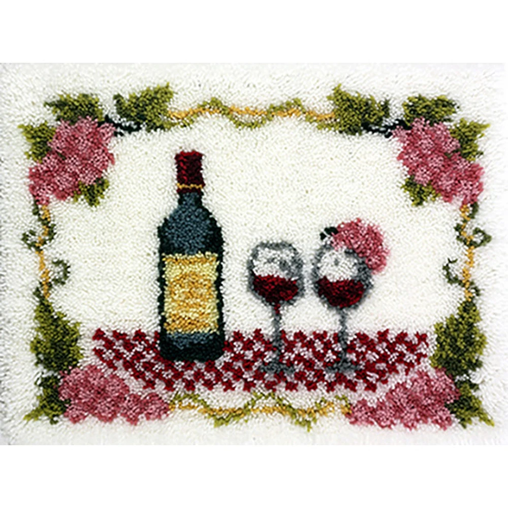 

Cross stitch kits Tapestry with Pre-Printed Liquor Pattern Crafts for adults do it yourself Embroidery smooth sets DIY Rug