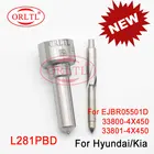 L281PBD оригинальная Форсунка высокого давления L281PRD форсунки топлива для KIA daKIA EJBR05501D (33800-4X450 338801-4x450)