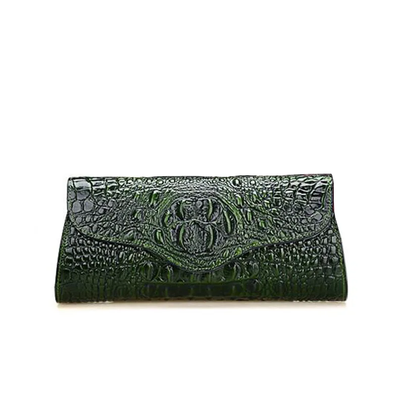 

Genuine leather Handbags 2021 New Fashion all-match crocodile pattern shoulder bag famous brand mini messenger bag