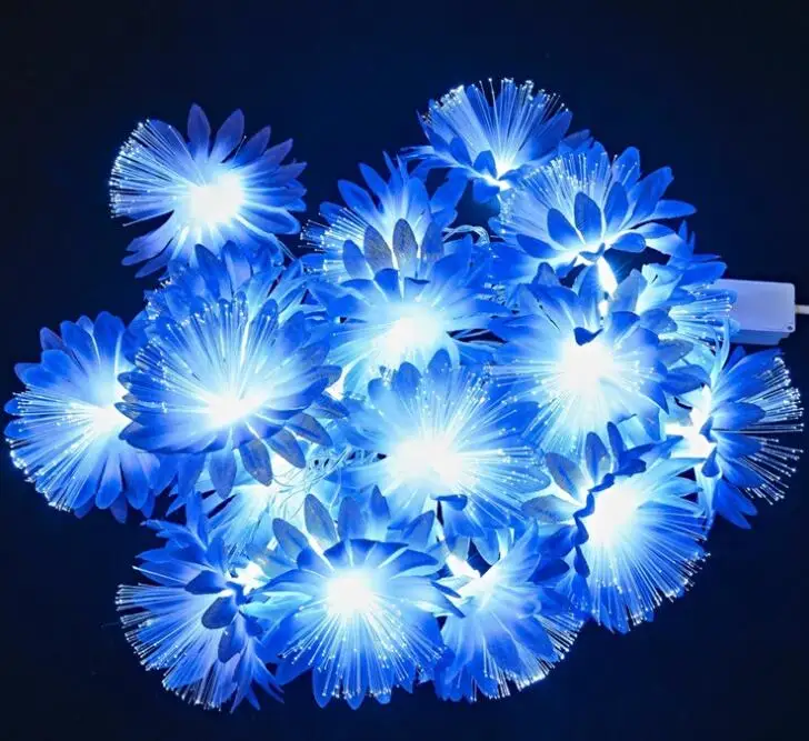 Светодиодный ная гирлянда с цветами украшение комнаты фотореквизит для девочки