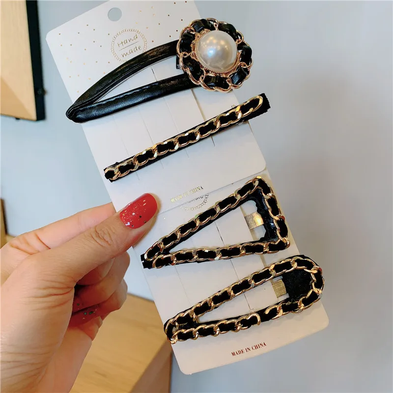 

20pcs/lot New Bangs Hairpin Side Clip Red Headdress Top Hair Accessories for Women