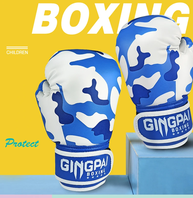 Детские Боксерские перчатки для мужчин и женщин детские боксерские От 3 до 10 лет