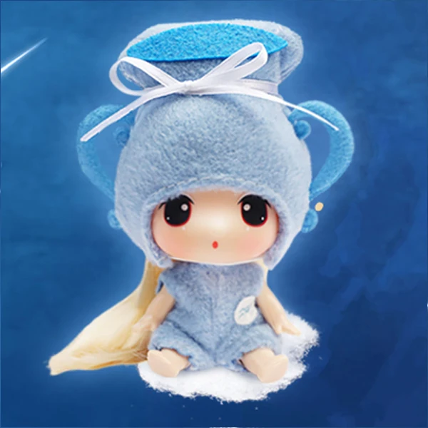 Aquarius Кукла Ddung, мягкая, модная, имитация, кукла, созвездие, игрушки для детей, Обучающие, реалистичные, куклы, подарок на день рождения - Цвет: Aquarius
