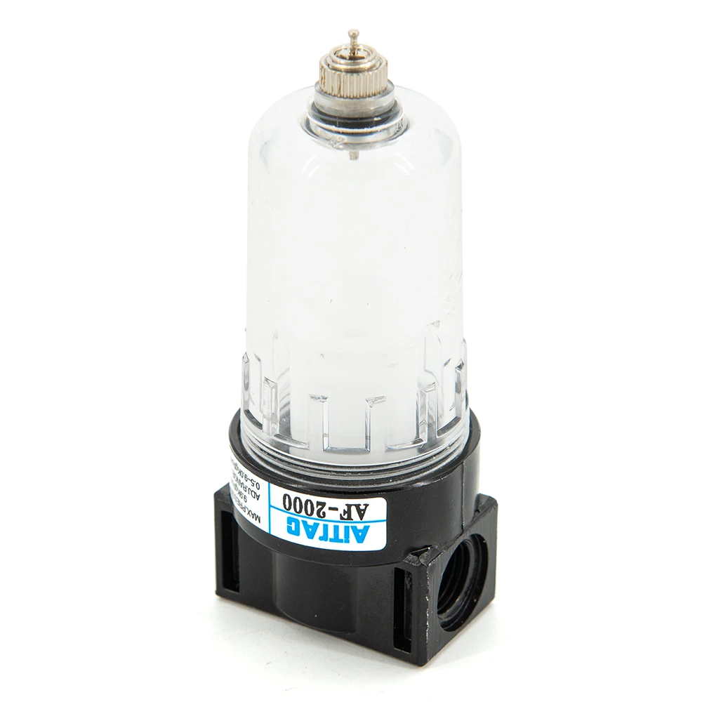 Автомобильный масляный сепаратор AF-2000 для двигателя, резервуар для захвата, может отфильтровать примеси, сепаратор для моторного масла и газа с кронштейном