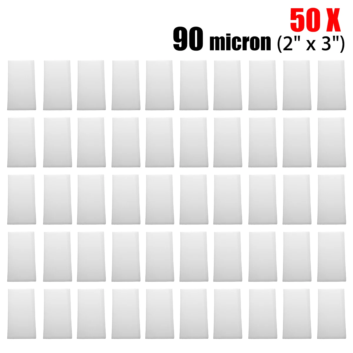 

Пакеты с канифолью из нейлона, 90 микрон, 50 шт.