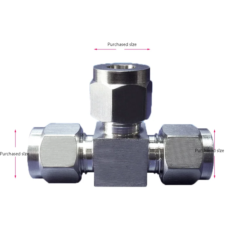 1/4 &quot1/2&quot BSP Женская резьба x 8 мм 10 12 1/2 OD трубка три наконечника Компрессионный