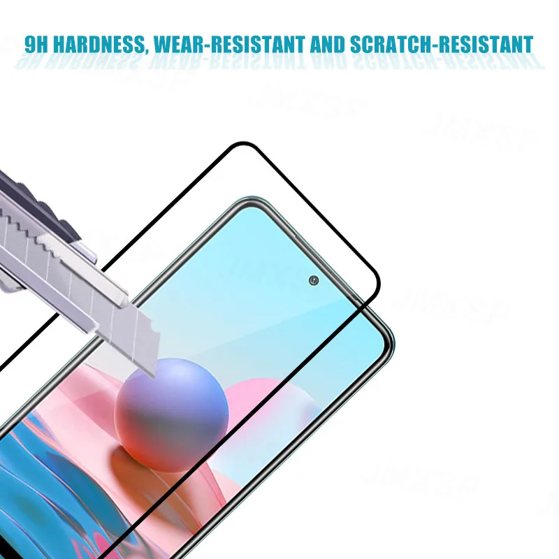 Protective Glass For Xiaomi Redmi Note 10 Pro Max 10S Tempered Glass For Redmi 10X K40 Pro Plus Lens Glass Film Cover Protector