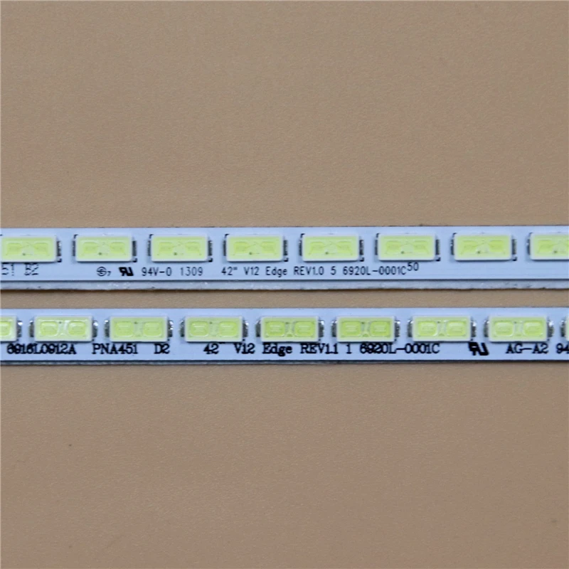 Светодиодные ленты для подсветки телевизора полоски светодиодной 42 дюйма V12 Edge