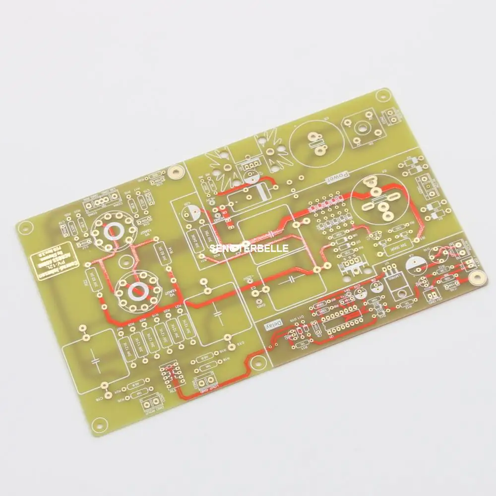 Трубчатый предусилитель Hifi 12AU7 1 шт. плата Pcb на плате Conrad Johnson PV12L|Усилители