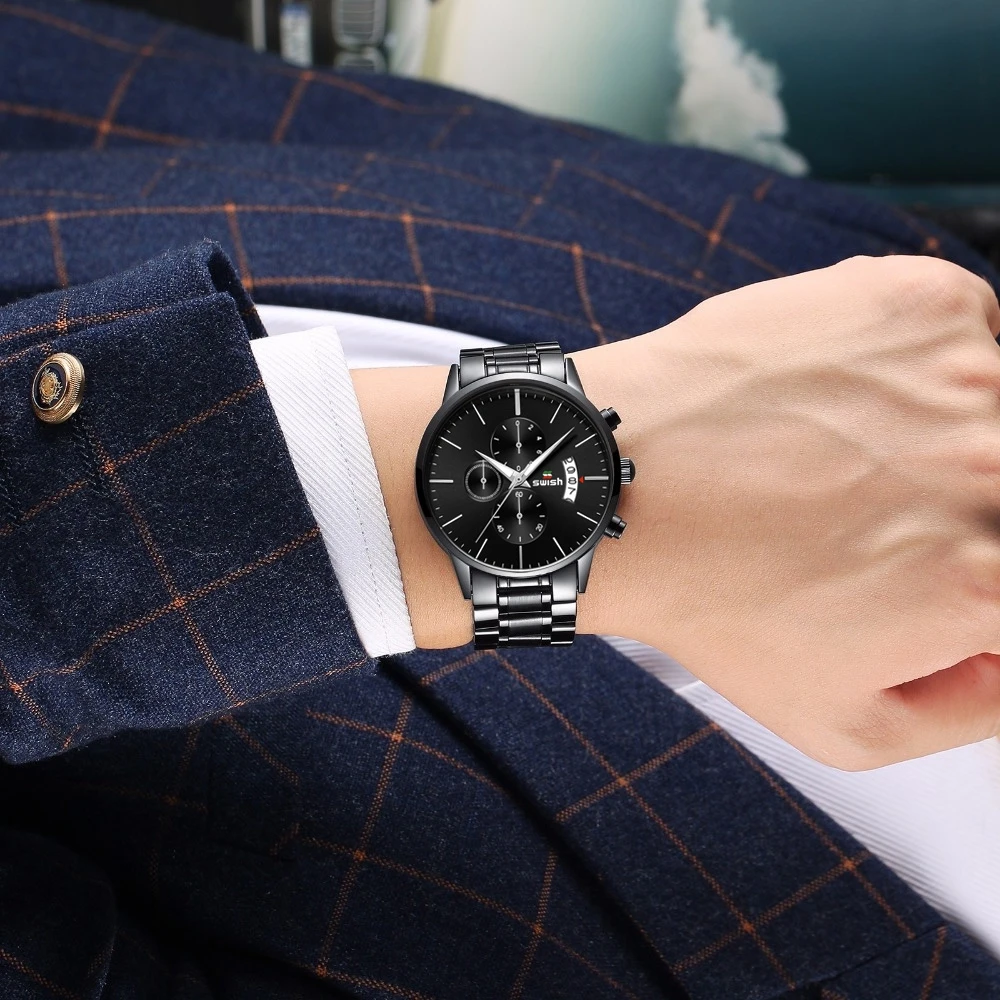 

SWISH Heren Horloge 2020 Saat