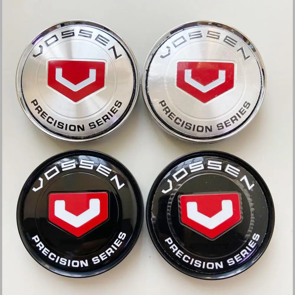 4 шт./лот 63 мм Точная серия VOSSEN наклейка на колпачок центральной ступицы колеса