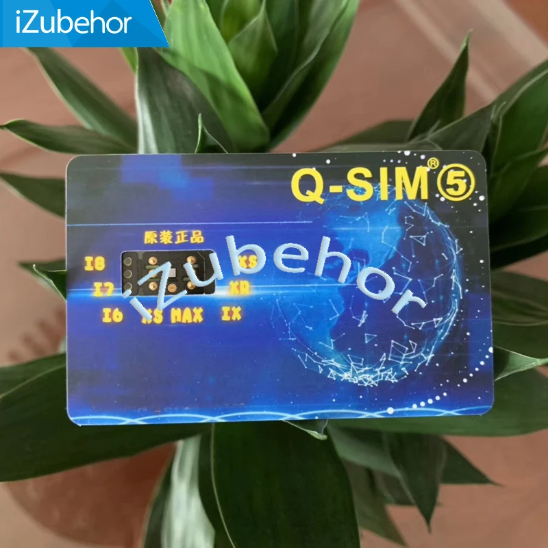 Поддержка IOS13 Q SIM 5 для iphone 5/5c/5s/6/6p/6s/7/7p/8/8p/x новейшая автоматическая версия 3G 4G