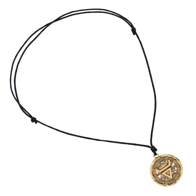 

Devotional Fashion Unisex Woman Summer Beauty Gift String Alloy Amulet Wealth Pendant Amulet Necklace Decoration