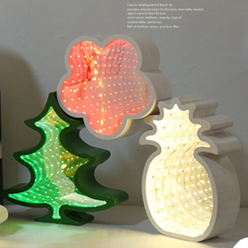 Новинка светодиодная туннельная лампа 3D ночной Светильник сексуальные знаки