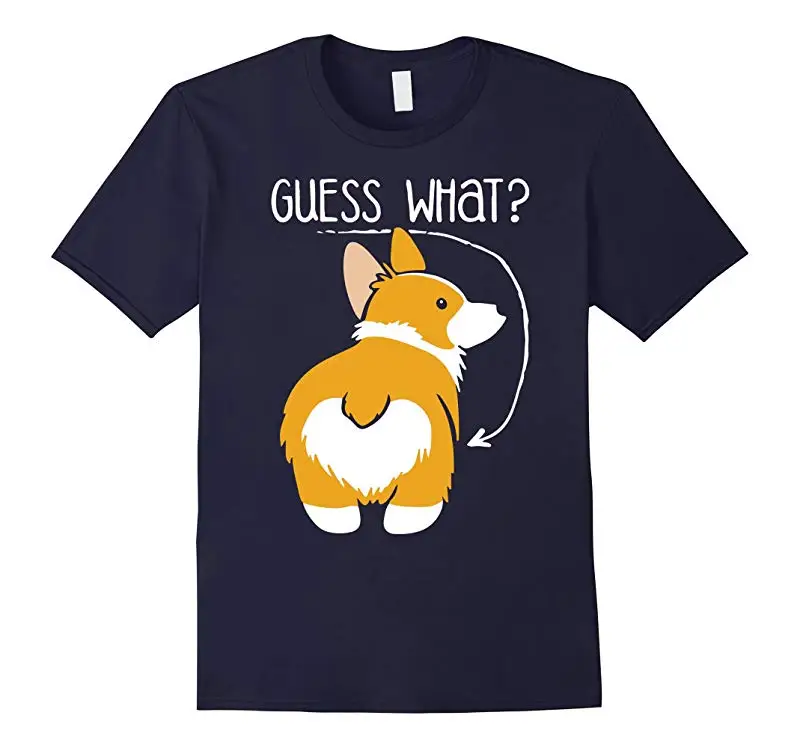 

Corgi Butt Dog. Dog Lovers Gift Mens T-Shirt. Summer Cotton Short Sleeve O-Neck Unisex T Shirt New S-3XL