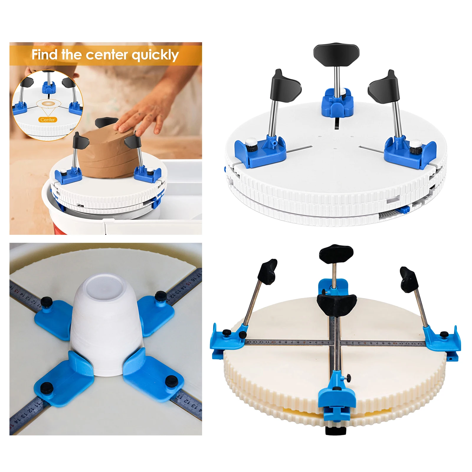 

Ceramic Art Pottery Repair Tool Machine Turntable Clamp Automatically Find the Repair Center