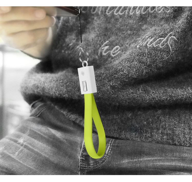 Мини брелок USB кабель для huawei samsung Xiaomi Портативный 2A Micro usb type-C USB-C кабель аксессуары портативный зарядный кабель