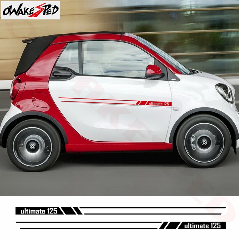 Автомобильный спортивный Стайлинг для Smart Fortwo Forfour автомобильный корпус дверь