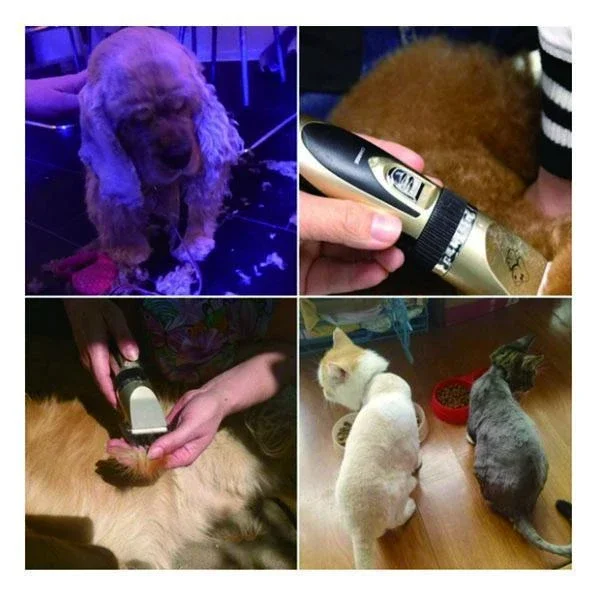 

Dog Clipper Dog Hair Clippers Grooming (Pet/Cat/Dog/Rabbit) haircut Trimmer Shaver Set Pets cordless Rechargeable Professional